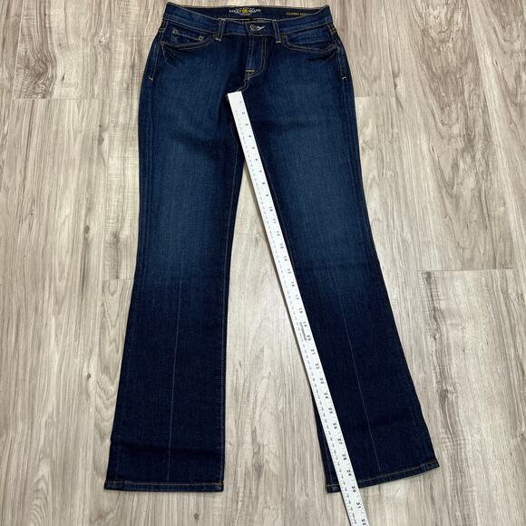 Lucky Brand Classic Rider Bootcut Leg Blue Jeans Size 0/25 - Picture 6 of 11